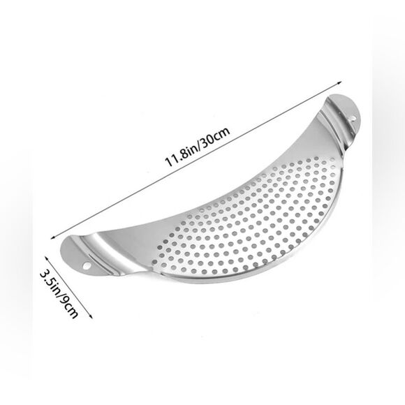 1pc Kitchen Leak-proof Baffle,Kitchen Stainless Steel Pot Strainer NIP - Picture 2 of 5
